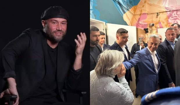 Imagine Stire Reacția lui Mihai Bendeac, după ce o bătrână i-a sărutat mâna lui Călin Georgescu: „El însuși se confundă cu Divinitatea” | 2review.ro