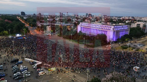 Miting pro Europa în București de Ziua Europei pentru susținerea apartenenţei la UE. S-a cântat „Imnul golanilor” și „Insieme”. Câți oameni participă