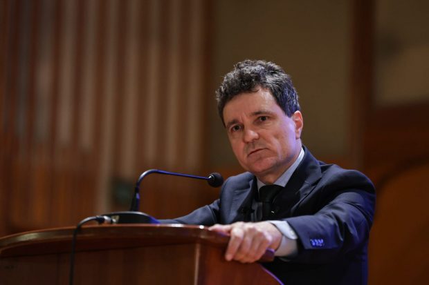 Nicușor Dan îl acuză pe George Simion că „minte ca o gazetă rusească” cu privire la motivul pentru care se află la Bruxelles