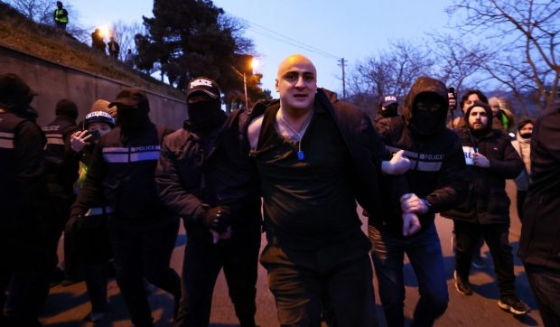 Lider al opoziției din Georgia, reținut: acuzații de „răpire” pe fondul represiunii împotriva disidenței