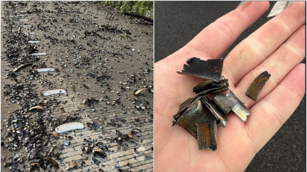 750 kg de bucăți metalice ascuţite au căzut pe autostradă, peste 300 de maşini au cauciucurile rupte. Se intervine cu magneţi, în Australia