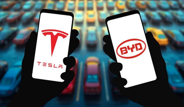 Producătorul chinez BYD a depășit Tesla în vânzările de mașini electrice în Europa