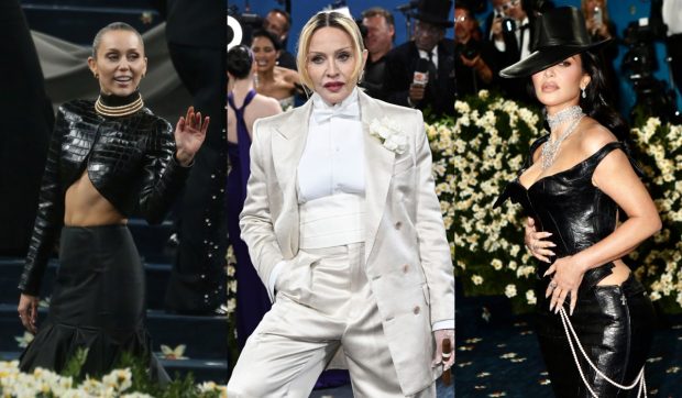 Cum au apărut vedetele la Met Gala 2025. Madonna a defilat cu un trabuc în mână, iar Kim Kardashian a atras toată atenția