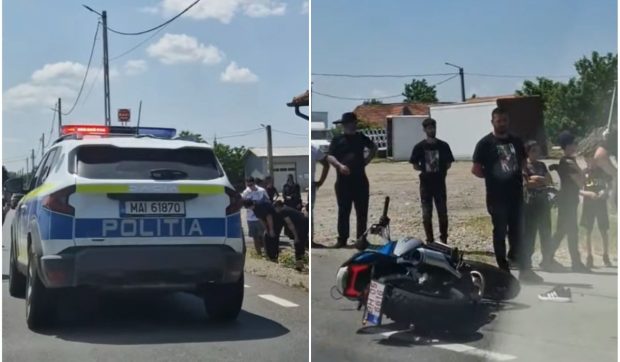 Accidente în lanț pe străzile din Oradea: doi șoferi au ajuns la spital în mai puțin de o oră