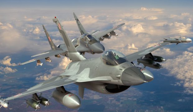 Alertă la granița NATO. Polonia ridică avioane de luptă după un val de rachete și drone rusești