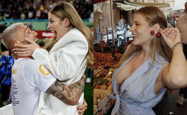 Cum a apărut Antonia Salanta, iubita fotbalistului Daniel Bîrligea, într-o piață din Italia. Îmbrăcată într-o rochie decoltată, imediat a atras atenția