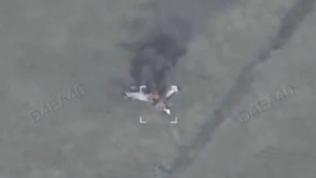 Nou atac al Ucrainei asupra avioanelor Rusiei: un Su-35 a fost doborât în direcţia Kursk | VIDEO