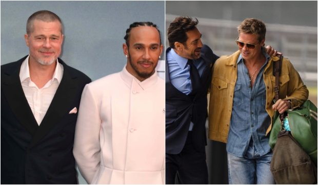 Brad Pitt, dezvăluiri din spatele camerelor de filmat. Cum s-a înțeles cu Javier Bardem și Lewis Hamilton: „Un gentelman” | INTERVIU