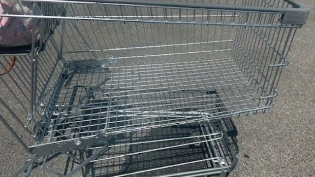 Hoții taie cărucioarele de cumpărături și folosesc grilajul ca grătar, în Austria: „Unul nou costă 35 de euro”