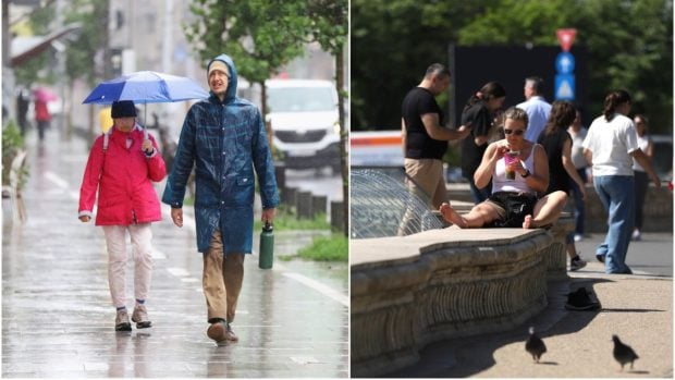 Caniculă, vijelii puternice, ploi abundente și vânt. Harta județelor aflate sub avertizări meteo ANM cod portocaliu și galben