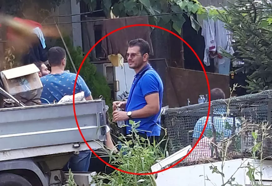 Constantin Pistol, în curtea lui Dincă, a doua zi după ce Alexandra a sunat la 112