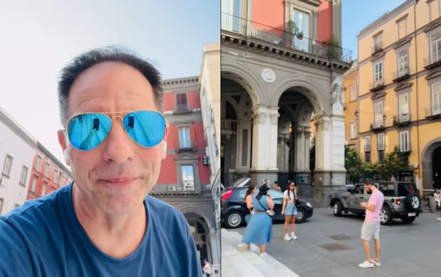 Dan Negru, uimit de ceea ce a găsit pe străzile din Napoli: „E ca în Iași, e ca în Cluj”