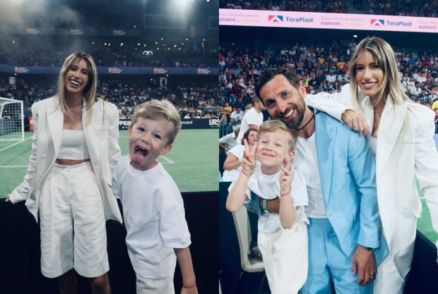 Fotografii Adorabile cu Tiago, Băiețelul lui Dani Oțil și Gabriela Prisăcariu, în Centrul Atenției la Sports Festival 2023