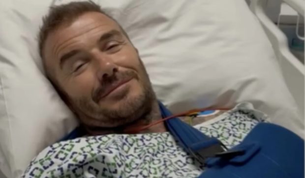 David Beckham, în spital cu brațul în atelă, Victoria postează mesaj emoționant de susținere