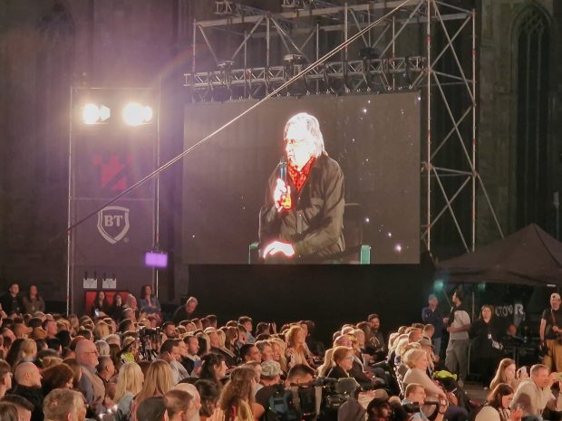 Florin Piersic a adus zâmbete și a primit o stea în deschiderea Festivalului Internațional de Film Transilvania