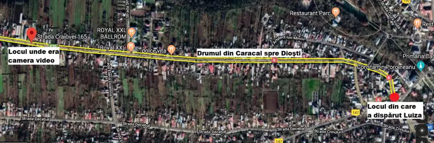 Camera video era la două case de curtea lui Dincă