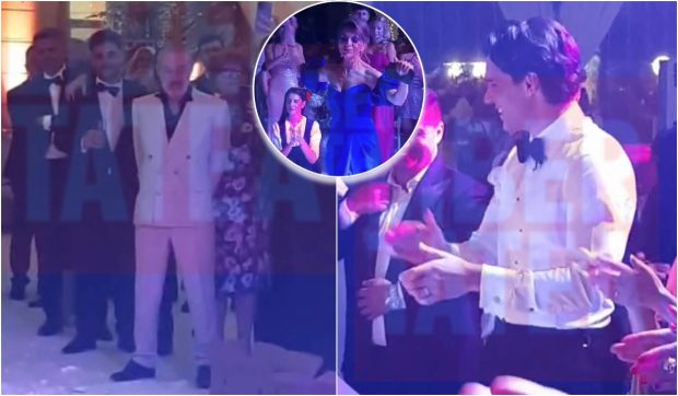 Cum a dansat soacra mare la nunta Kirei Hagi. Gigi Becali s-a uitat impasibil, în timp ce Ianis Hagi a aplaudat-o cu zâmbetul pe buze | VIDEO EXCLUSIV