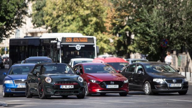 Un bucureștean a petrecut 31 de minute și 9 secunde pentru a parcurge 10 km în trafic, în 2024
