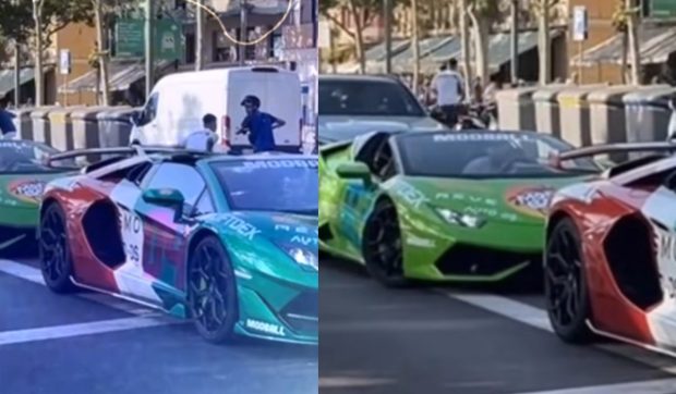 Șoferul unui Lamborghini a rămas fără ceasul de 50.000 de dolari, în timp ce aștepta la un semafor din Barcelona