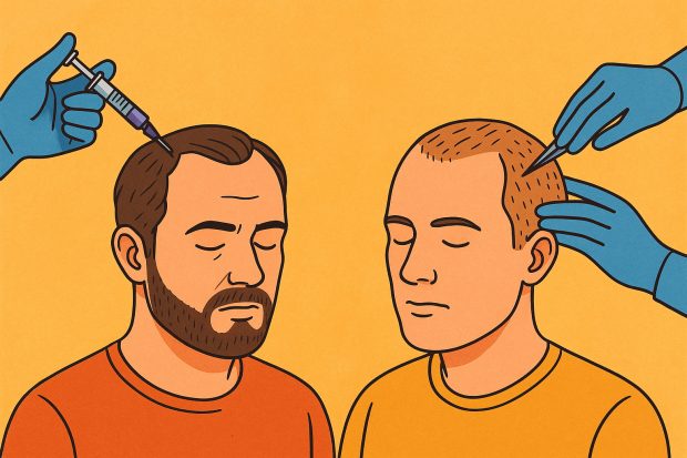 PRP sau implant de păr? Ghid complet pentru alegerea tratamentului potrivit