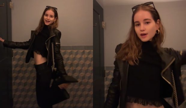 Imagine Stire Cum a apărut Irina Columbeanu înainte de a se întoarce în România. Filmarea care a devenit rapid virală | 2review.ro