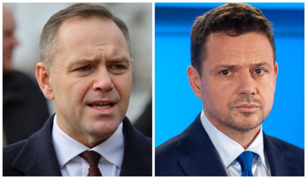 Polonia își alege președintele și decide dacă va continua să meargă pe o cale naționalistă sau europeană / Candidații polonezi la președinție, la egalitate în ajunul turului doi