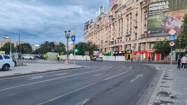 A început prima fază de lucrări la Planșeul Unirii. Care sunt străzile blocate și rutele ocolitoare