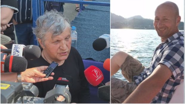 Mama marinarului dispărut de pe fregata „Regele Ferdinand” și-a așteptat fiul la revenirea navei în portul militar din Constanța