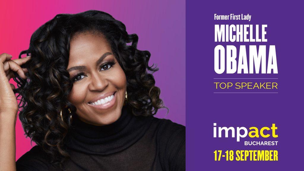 Michelle Obama vine să inspire România la Impact Bucharest 2025! 1 michelle obama in romania 2