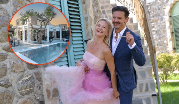 Imagini cu vila în care Elwira și Mihai Petre s-au cazat în Grecia. Cât au costat să ajungă în Thassos