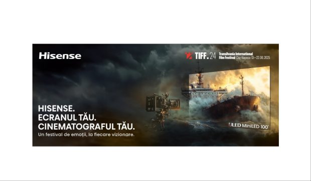 Cum aduce Hisense TIFF-ul la tine acasă: 100 de inchi de emoție pe televizorul care transformă orice seară într-un festival de film