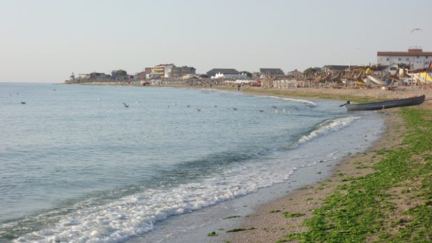 Invazie de alge pe litoralul românesc. Plajele din Mamaia, aproape goale din cauza mirosului