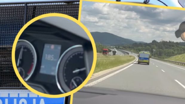 Mașina de poliție gonește cu peste 200 km/h pe un drum din Polonia: „Nebunie totală” | VIDEO