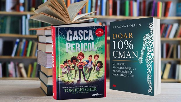 Porția de carte. Citim în vacanță, nu-i periculos! / Microbii – buni sau răi?