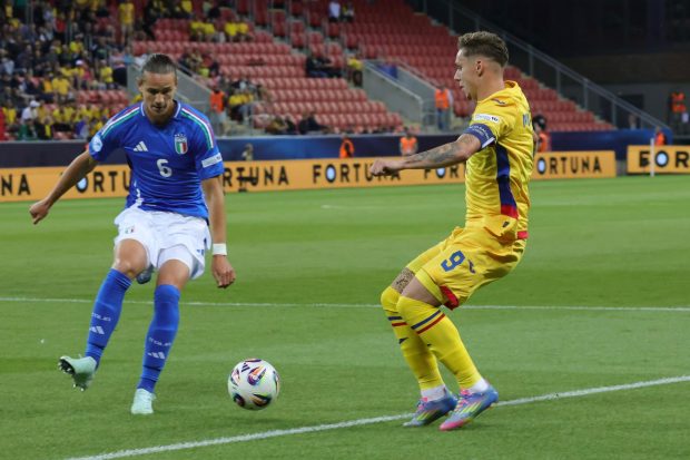 Euro U21 2025: România, învinsă la limită de Italia, scor 0-1. Tricolorii au arătat că se poate