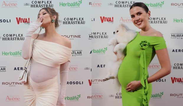 Vedetele însărcinate care și-au afișat mândre burtica la VIVA! Party 2025. Roxana Nemeș și Emily Burghelea purtat rochii mulate