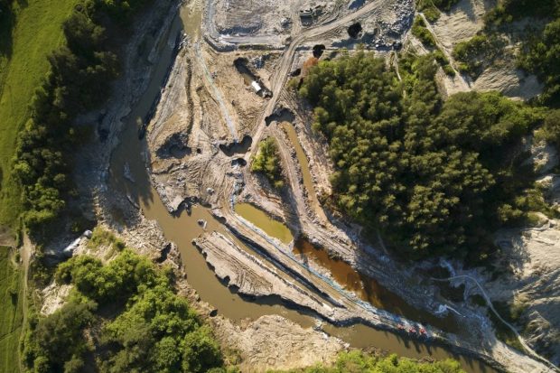 Eroziunile din plafonul minei vechi de la Praid se extind periculos pe orizontală și în adâncime