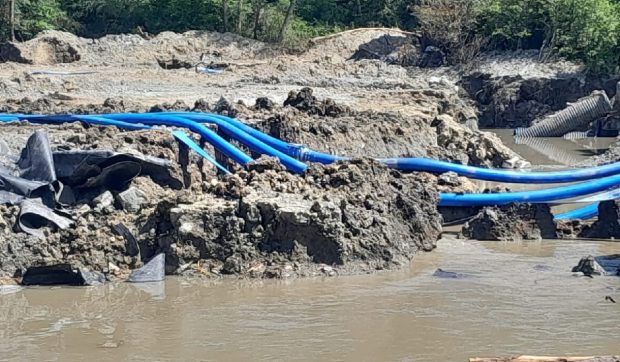 Patru localități din Mureș au rămas fără apă, din cauza salinității de la Praid