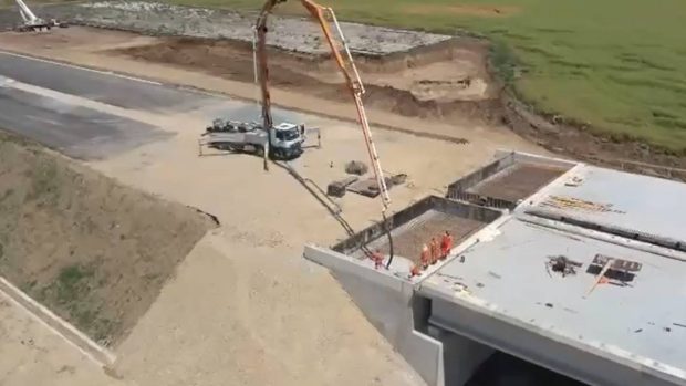 Lucrările la A0 Nord, cel mai dificil tronson de autostradă din jurul Capitalei, au ajuns la 70% execuție