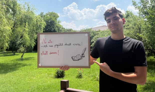 Mesajul unui elev de 10 la Bac pentru cei dintr-a opta care dau Evaluarea Națională: „Nu uitați asta și va fi bine!”