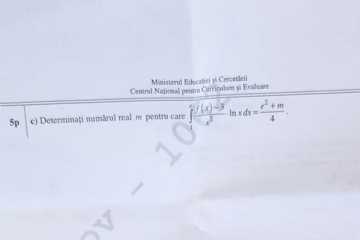 Subiecte BAC matematică 2025. Ce le-a picat elevilor la proba obligatorie a profilului la Bacalaureat