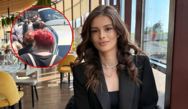 Imagini de la înmormântarea Teodorei Marcu. E condusă pe ultimul drum în comuna Deleni, județul Bacău