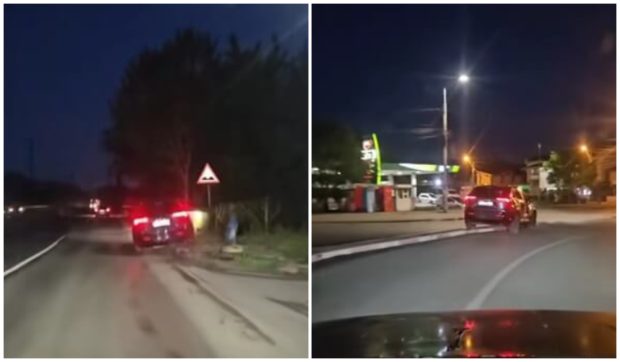 Un bărbat a condus mașina haotic prin Ploiești, apoi a abandonat-o și s-a făcut nevăzut. Polițiștii îl caută peste tot