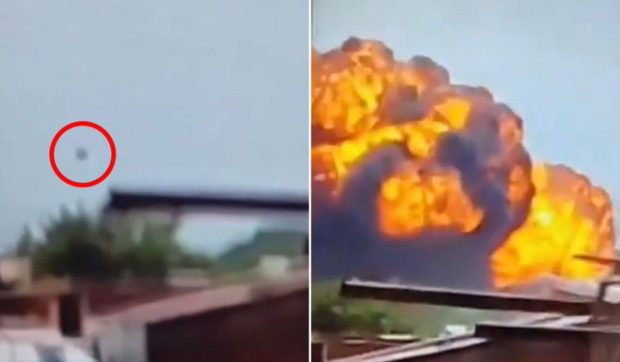 Se caută obiectul misterios care a fost surprins „zburând de pe avion” cu câteva secunde înainte de prăbușire, în India