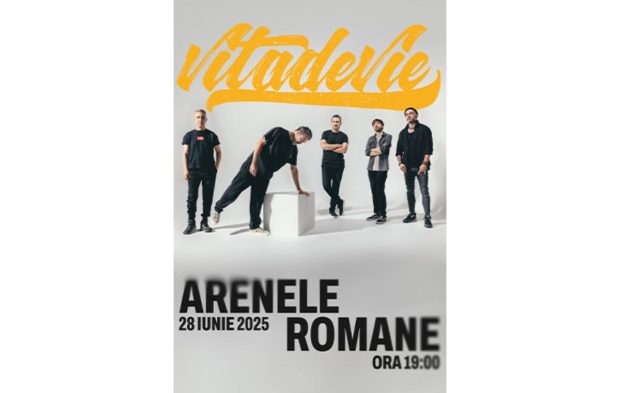 Vița de Vie live pe scena de la Arenele Romane cu un show special de varăSâmbătă, 28 iunie 2025 | Ora 19:00 | București