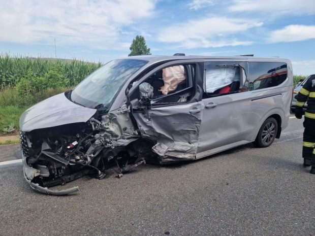 Accident la Șcheia, după „Zidul Morții” de pe DN 17, în Suceava. Planul roșu de intervenție, activat de autorități