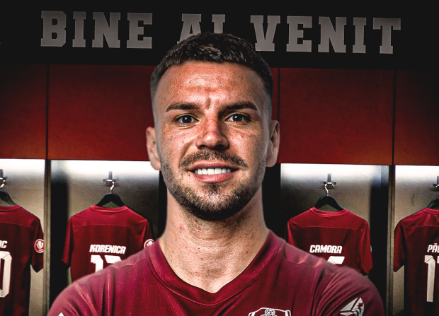 CFR Cluj l-a transferat pe Andrei Cordea. Fotbalistul a fost și pe lista FCSB