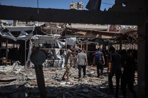 Bomba uriașă folosită de Israel în Gaza despre care experții spun că ar putea fi crimă de război