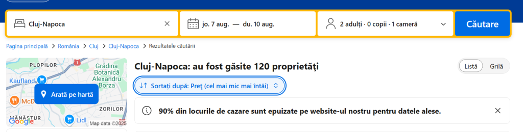 2.000 de lei pentru o noapte de cazare în Cluj, în perioada festivalului Untold