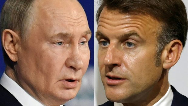 Vladimir Putin și Emmanuel Macron au vorbit la telefon. Kremlinul se laudă cu o „discuție semnificativă”